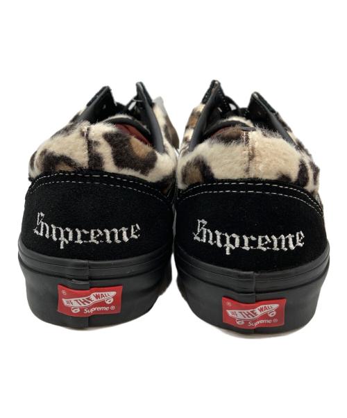 SUPREME（シュプリーム）Supreme (シュプリーム) VANS (バンズ) Leopard Old Skool ブラック×ベージュ サイズ:SIZE 27cmの古着・服飾アイテム