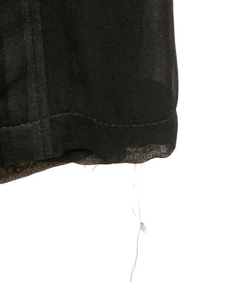 tricot COMME des GARCONS（トリココムデギャルソン）tricot COMME des GARCONS (トリココムデギャルソン) シアースカート ブラック サイズ:SIZE Mの古着・服飾アイテム