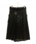 tricot COMME des GARCONS (トリココムデギャルソン) シアースカート ブラック サイズ:SIZE M：5000円