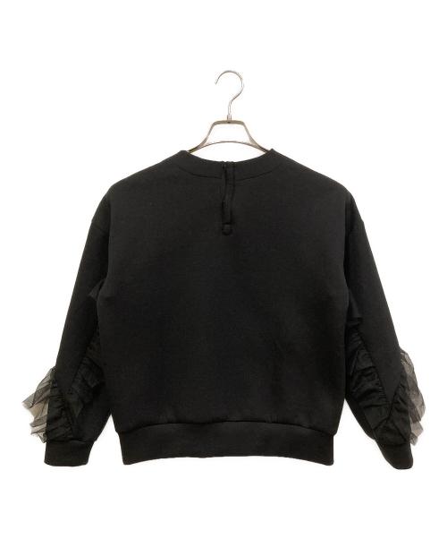 Adonisis（アドニシス）Adonisis (アドニシス) チュールトップス ブラック サイズ:SIZE Freeの古着・服飾アイテム