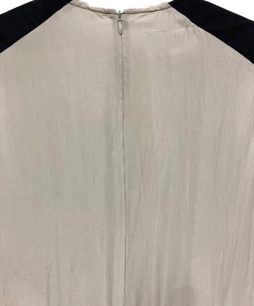 MM6 Maison Margiela（エムエムシックスメゾンマルジェラ）MM6 Maison Margiela (エムエムシックスメゾンマルジェラ) オールインワン ネイビー×ライトグレー サイズ:42の古着・服飾アイテム