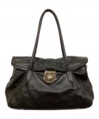 FURLAフルラ）の古着「トートバッグ」｜ブラック