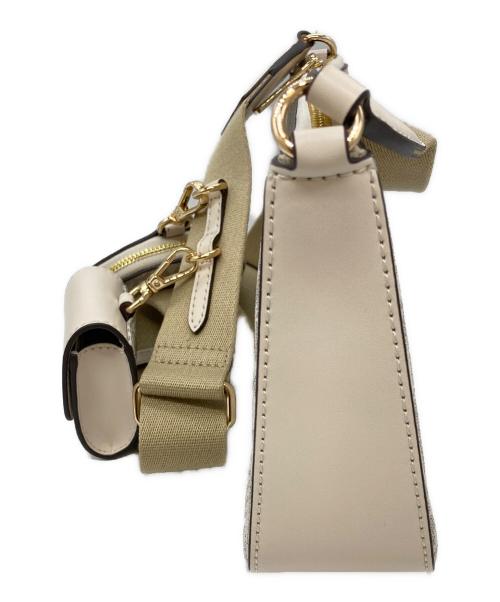 MICHAEL KORS（マイケル・コース）MICHAEL KORS (マイケルコース) JET SET TRAVEL クロスボディ スモール ベージュ サイズ:表記なしの古着・服飾アイテム