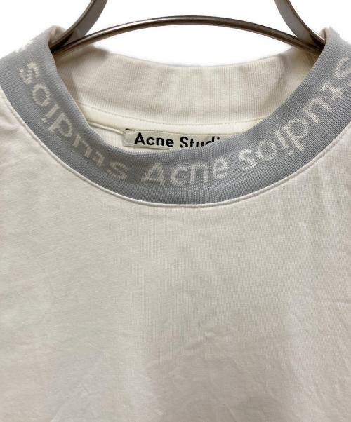 Acne studios（アクネ ストゥディオス）ACNE STUDIOS (アクネ ストゥディオス) ハイネックカットソー ホワイト サイズ:Mの古着・服飾アイテム