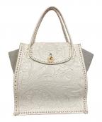 Carving Tribesカービングトライブス）の古着「ハンドバッグ」｜ホワイト