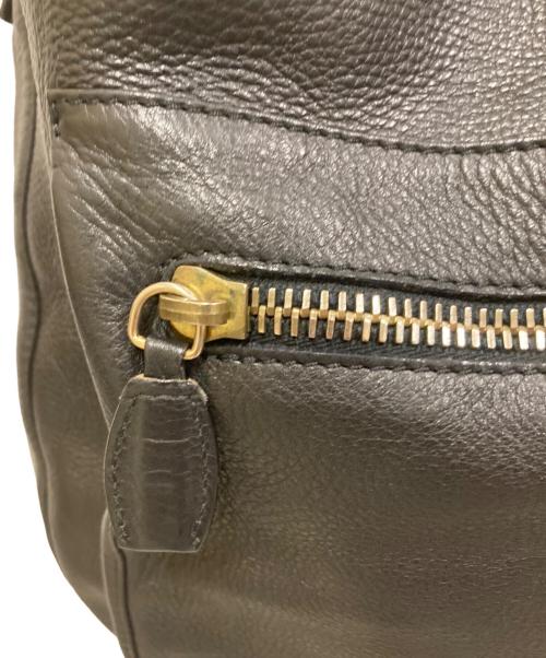 ANDREA MABIANI（アンドレアマビアーニ）ANDREA MABIANI (アンドレアマビアーニ) レザーショルダーバッグ ブラック サイズ:表記なしの古着・服飾アイテム