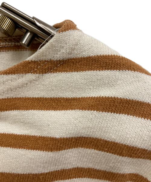 SAINT JAMES（セントジェームス）SAINT JAMES (セントジェームス) バスクシャツ ブラウン サイズ:SIZE 38の古着・服飾アイテム