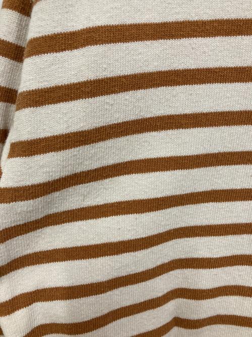 SAINT JAMES（セントジェームス）SAINT JAMES (セントジェームス) バスクシャツ ブラウン サイズ:SIZE 38の古着・服飾アイテム