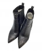 MICHAEL KORSマイケル・コース）の古着「スタッズサイドゴアブーツ」｜ブラック