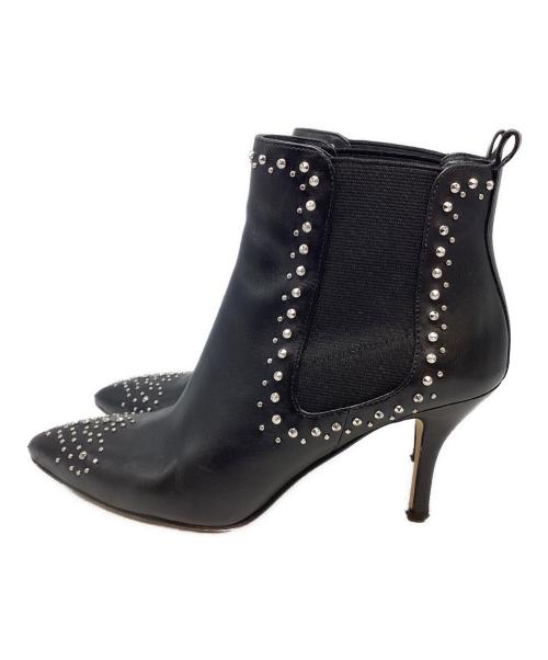 MICHAEL KORS（マイケル・コース）MICHAEL KORS (マイケルコース) スタッズサイドゴアブーツ ブラック サイズ:SIZE 61/2の古着・服飾アイテム