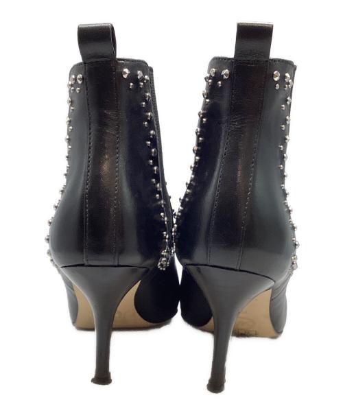 MICHAEL KORS（マイケル・コース）MICHAEL KORS (マイケルコース) スタッズサイドゴアブーツ ブラック サイズ:SIZE 61/2の古着・服飾アイテム