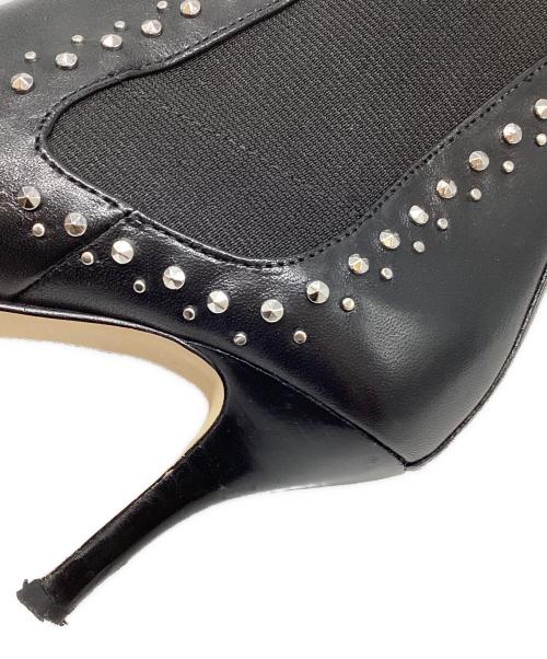 MICHAEL KORS（マイケル・コース）MICHAEL KORS (マイケルコース) スタッズサイドゴアブーツ ブラック サイズ:SIZE 61/2の古着・服飾アイテム