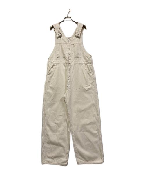 PAY DAY（ペイデイ）PAY DAY (ペイデイ) デニムオーバーオール ホワイト サイズ:SIZE 38の古着・服飾アイテム
