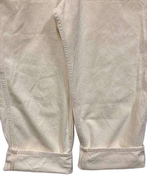 PAY DAY（ペイデイ）PAY DAY (ペイデイ) デニムオーバーオール ホワイト サイズ:SIZE 38の古着・服飾アイテム