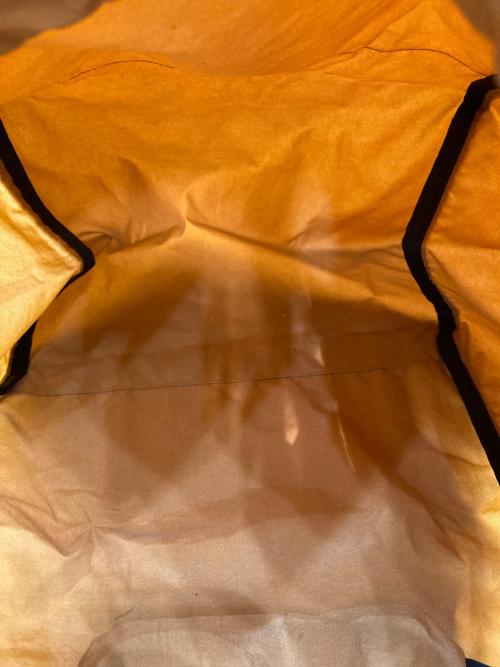 nizyukano（ニジュウカノウ）nizyukano (ニジュウカノウ) ポケッタブル3wayトートバッグ マスタード サイズ:表記なしの古着・服飾アイテム