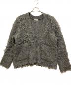 SLOBE IENAスローブ イエナ）の古着「シャギーニットカーディガン」｜グレー