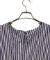 ANAYI (アナイ) ストライプブラウス ホワイト×ネイビー サイズ:SIZE 38：6000円