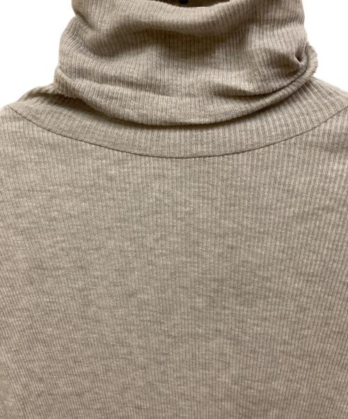 SOEJU（ソージュ）SOEJU (ソージュ) カシミヤ混タートルネックカットソー グレー サイズ:SIZE Lの古着・服飾アイテム