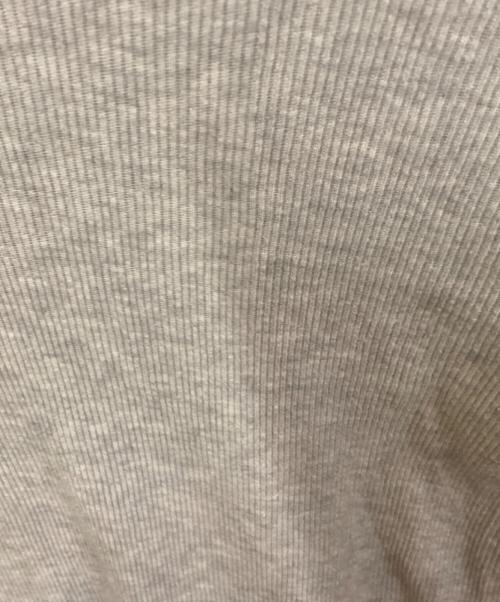 SOEJU（ソージュ）SOEJU (ソージュ) カシミヤ混タートルネックカットソー グレー サイズ:SIZE Lの古着・服飾アイテム