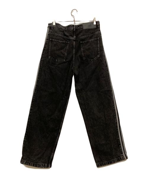 adidas（アディダス）adidas (アディダス) アディカラー デニム ファイヤーバードパンツ ブラック サイズ:SIZE　35の古着・服飾アイテム