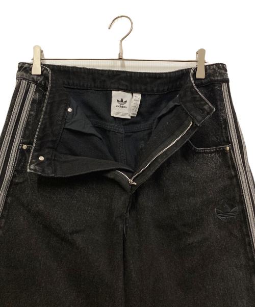 adidas（アディダス）adidas (アディダス) アディカラー デニム ファイヤーバードパンツ ブラック サイズ:SIZE　35の古着・服飾アイテム