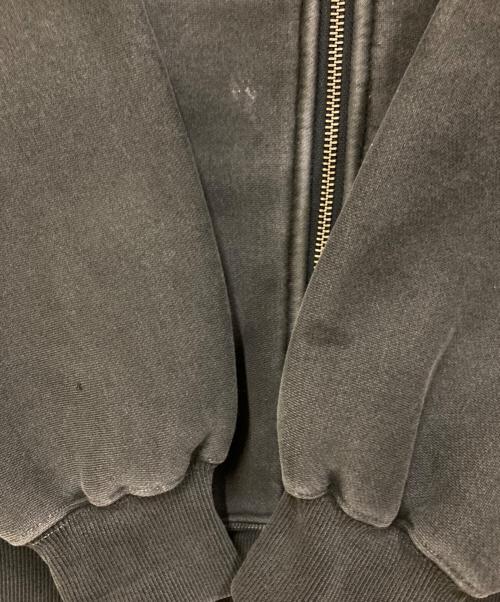 FAT（エフエーティー）FAT (エフエーティー) ジップフードスウェット グレー サイズ:SKINNYの古着・服飾アイテム