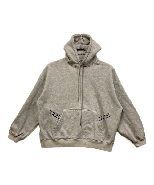 TIGHTBOOTH PRODUCTION（タイトブースプロダクション）TIGHTBOOTH PRODUCTION (タイトブースプロダクション) STRAIGHT UP HOODIE グレー サイズ:SIZE Lの古着・服飾アイテム