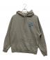 CHAOS FISHING CLUB（カオスフィッシングクラブ）の古着「LOGO HOODIE」｜グレー