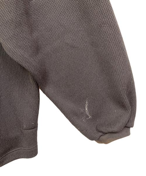 TIGHTBOOTH PRODUCTION（タイトブースプロダクション）TIGHTBOOTH PRODUCTION (タイトブースプロダクション) WAFFLE CREW KNIT グレー サイズ:Lの古着・服飾アイテム