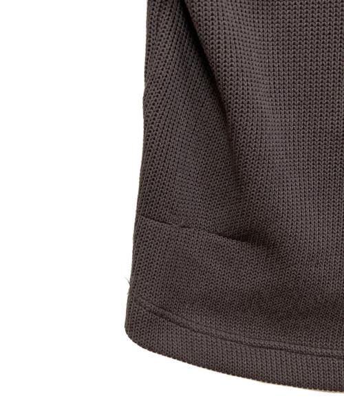 TIGHTBOOTH PRODUCTION（タイトブースプロダクション）TIGHTBOOTH PRODUCTION (タイトブースプロダクション) WAFFLE CREW KNIT グレー サイズ:Lの古着・服飾アイテム