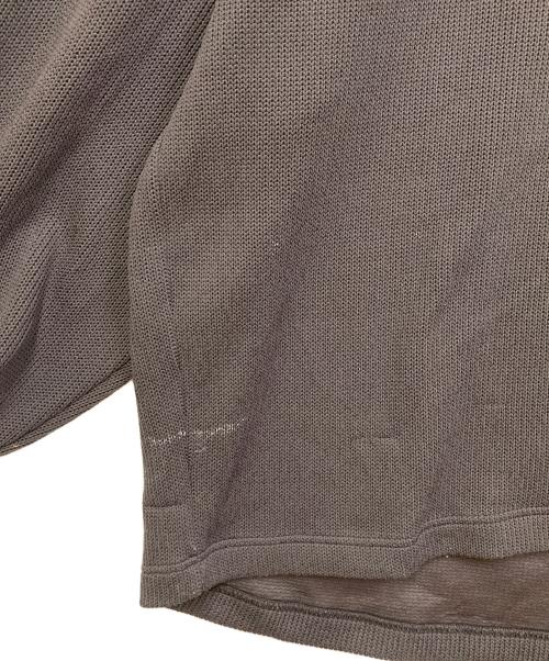 TIGHTBOOTH PRODUCTION（タイトブースプロダクション）TIGHTBOOTH PRODUCTION (タイトブースプロダクション) WAFFLE CREW KNIT グレー サイズ:Lの古着・服飾アイテム