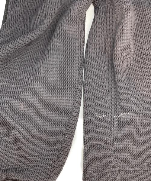 TIGHTBOOTH PRODUCTION（タイトブースプロダクション）TIGHTBOOTH PRODUCTION (タイトブースプロダクション) WAFFLE CREW KNIT グレー サイズ:Lの古着・服飾アイテム