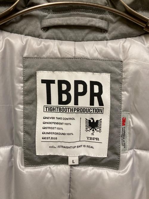 TIGHTBOOTH PRODUCTION（タイトブースプロダクション）TIGHTBOOTH PRODUCTION (タイトブースプロダクション) PUFFY BIG COAT グレー サイズ:SIZE Lの古着・服飾アイテム