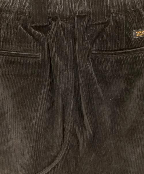 TIGHTBOOTH PRODUCTION（タイトブースプロダクション）TIGHTBOOTH PRODUCTION (タイトブースプロダクション) CORD BAGGY PANTS ブラック サイズ:SIZE XLの古着・服飾アイテム
