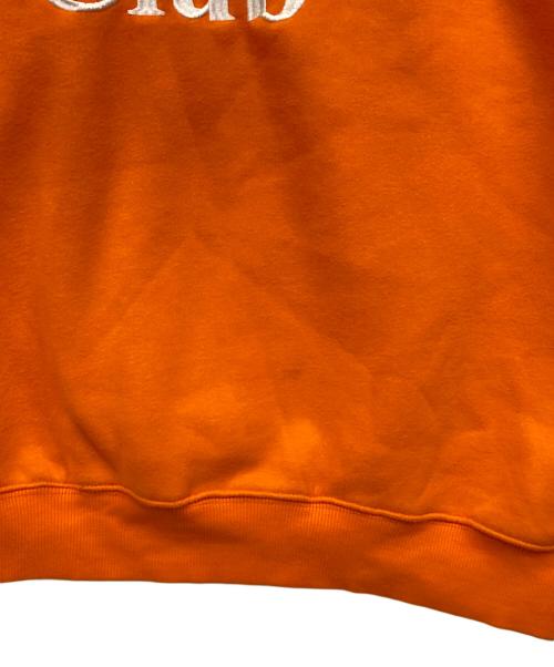 TIGHTBOOTH PRODUCTION（タイトブースプロダクション）TIGHTBOOTH PRODUCTION (タイトブースプロダクション) CHAOS FISHING CLUB (カオスフィッシングクラブ) TBCHAOS HOODIE オレンジ サイズ:Lの古着・服飾アイテム