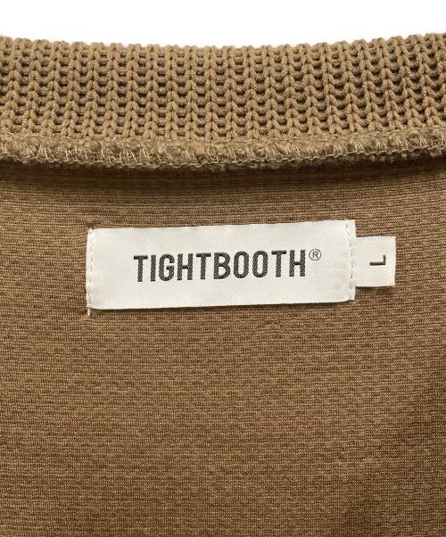 TIGHTBOOTH PRODUCTION（タイトブースプロダクション）TIGHTBOOTH PRODUCTION (タイトブースプロダクション) WAFFLE CREW KNIT カーキ サイズ:SIZE Lの古着・服飾アイテム
