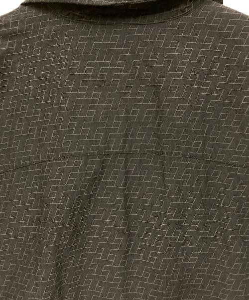 TIGHTBOOTH PRODUCTION（タイトブースプロダクション）TIGHTBOOTH PRODUCTION (タイトブースプロダクション) JACQUARD ROLL UP SHIRT ブラック サイズ:SIZE Lの古着・服飾アイテム