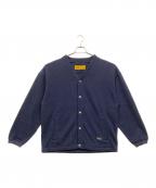 FATエフエーティー）の古着「Solid Waffle Cardigan」｜ネイビー