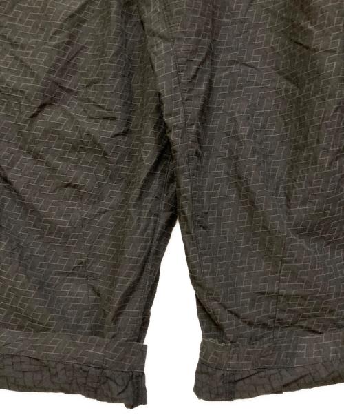 TIGHTBOOTH PRODUCTION（タイトブースプロダクション）TIGHTBOOTH PRODUCTION (タイトブースプロダクション) JACQUARD BAGGY SLACKS ブラック サイズ:SIZE XLの古着・服飾アイテム