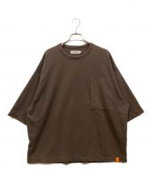 TIGHTBOOTH PRODUCTION（タイトブースプロダクション）の古着「半袖カットソー」｜ブラウン