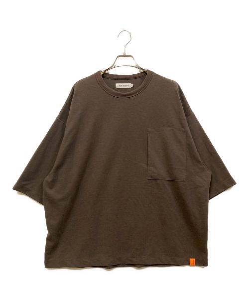 TIGHTBOOTH PRODUCTION（タイトブースプロダクション）TIGHTBOOTH PRODUCTION (タイトブースプロダクション) 半袖カットソー ブラウン サイズ:SIZE Lの古着・服飾アイテム