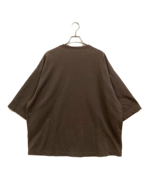 TIGHTBOOTH PRODUCTION（タイトブースプロダクション）TIGHTBOOTH PRODUCTION (タイトブースプロダクション) 半袖カットソー ブラウン サイズ:SIZE Lの古着・服飾アイテム