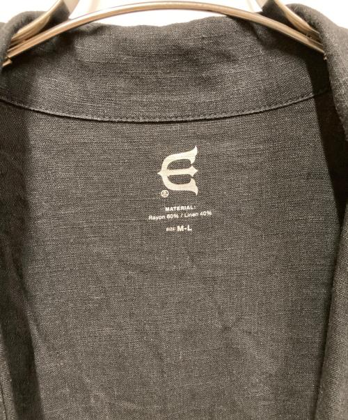 EVISEN SKATEBOARDS（エビセン スケートボード）Evisen Skateboards (エビセン スケートボード) HEMP JUMP SUITS ブラック サイズ:表記なしの古着・服飾アイテム