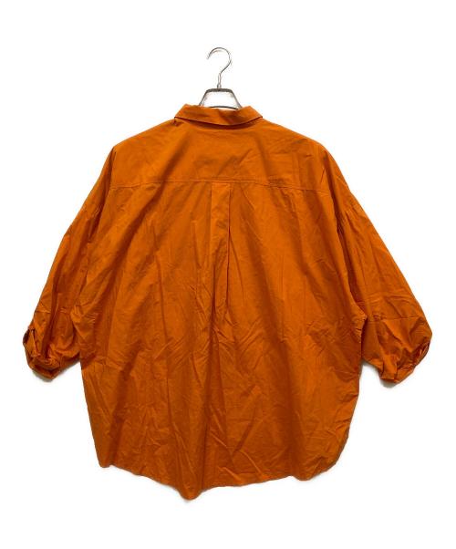 TIGHTBOOTH PRODUCTION（タイトブースプロダクション）TIGHTBOOTH PRODUCTION (タイトブースプロダクション) BIG SHIRT オレンジ サイズ:SIZE Lの古着・服飾アイテム