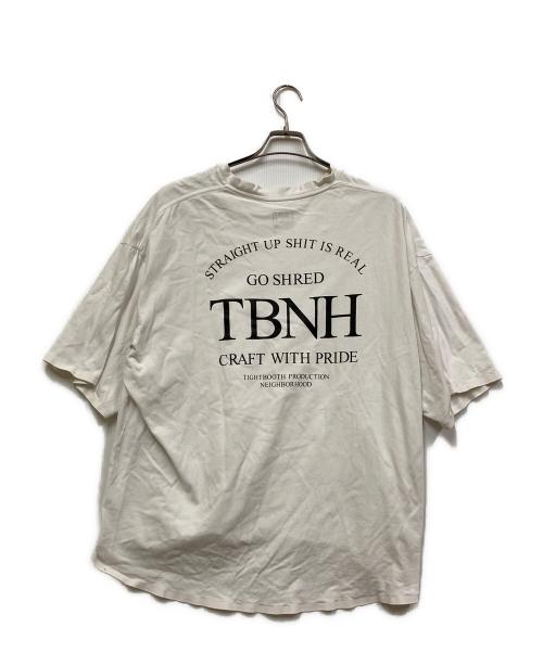 TIGHTBOOTH PRODUCTION（タイトブースプロダクション）TIGHTBOOTH PRODUCTION (タイトブースプロダクション) NEIGHBORHOOD (ネイバーフッド) プリントTシャツ ホワイト サイズ:Lの古着・服飾アイテム