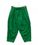 TIGHTBOOTH PRODUCTIONタイトブースプロダクション）の古着「バギーバルーンスラックス」｜グリーン