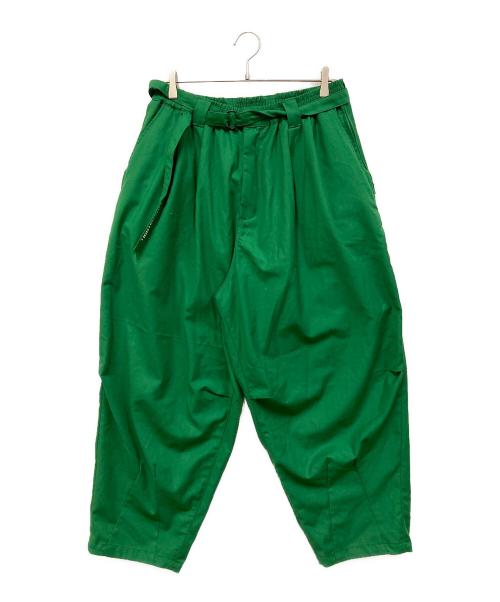 TIGHTBOOTH PRODUCTION（タイトブースプロダクション）TIGHTBOOTH PRODUCTION (タイトブースプロダクション) バギーバルーンスラックス グリーン サイズ:SIZE Lの古着・服飾アイテム