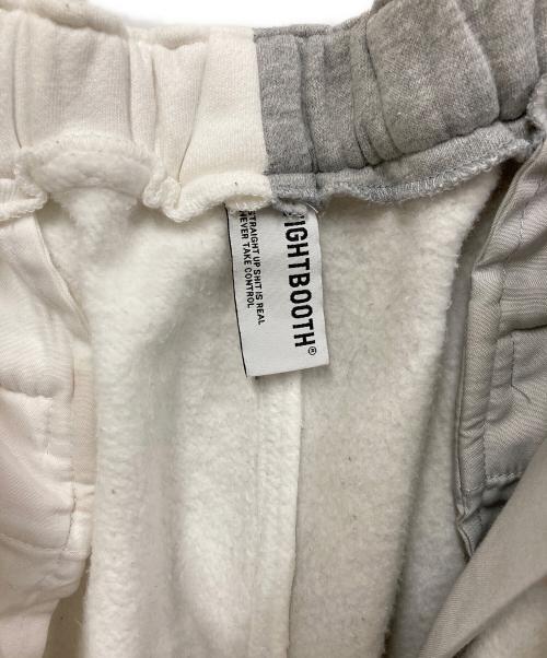 TIGHTBOOTH PRODUCTION（タイトブースプロダクション）TIGHTBOOTH PRODUCTION (タイトブースプロダクション) KILLER BONG (キラーボング) CYBORG BALLOON PANTS ホワイト×グレー サイズ:SIZE XLの古着・服飾アイテム