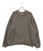 TIGHTBOOTH PRODUCTIONタイトブースプロダクション）の古着「クルーネックニット」｜グレー