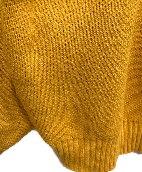 TIGHTBOOTH PRODUCTION（タイトブースプロダクション）TIGHTBOOTH PRODUCTION (タイトブースプロダクション) ACID LOGO KNIT SWEATER イエロー サイズ:SIZE Lの古着・服飾アイテム